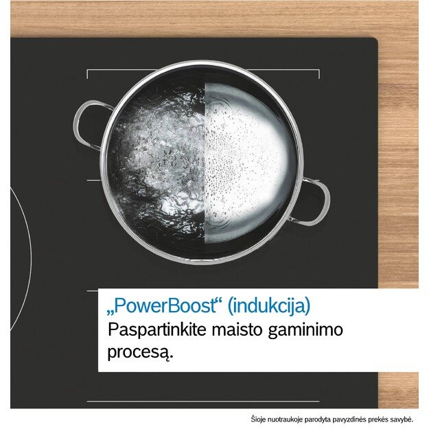 Indukcinė kaitlentė su integruota ventiliacijos sistema Bosch PXX89BD56E