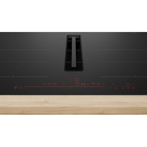 Indukcinė kaitlentė su integruota ventiliacijos sistema Bosch PXX89BD56E