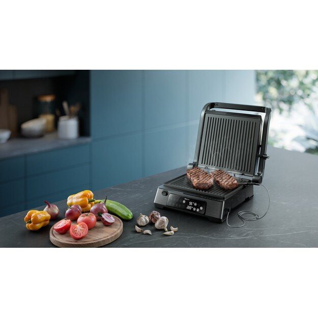 Philips | Contact Grill | HD6307/70 7000 series | Table | 2200 W | Black 2