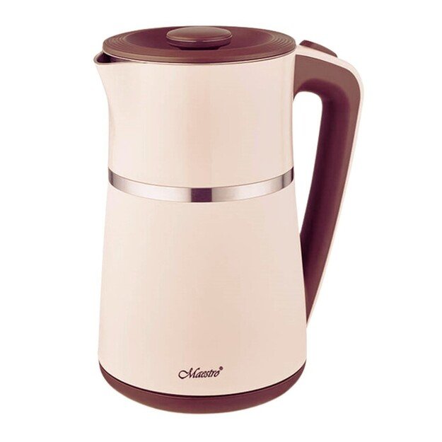 Feel-Maestro MR030 white electric kettle 1.2 L 1500 W 3