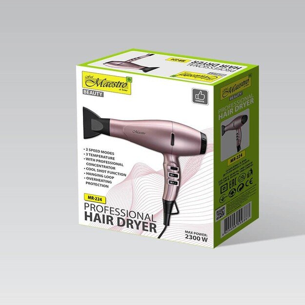 Hairdryer 2300W MAESTRO MR-224 1