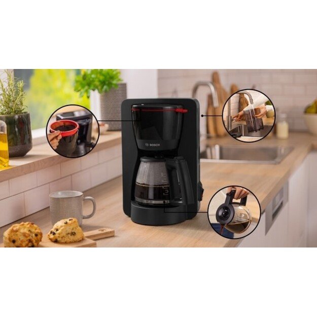Bosch TKA2M114 My Moment Coffee maker, Drip, Black | Bosch 3
