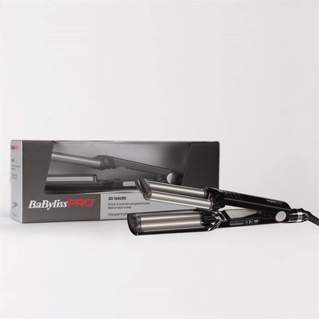 BaByliss BAB2369TTE hair styling tool Curling iron Warm Black 79 W 2.7 m 3