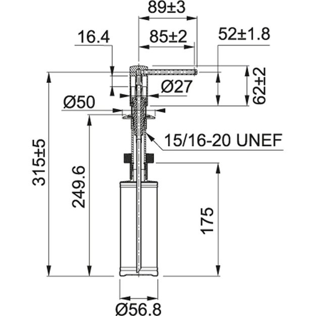 FRANKE Comfort 119.0578.750 chrom/kašmyras