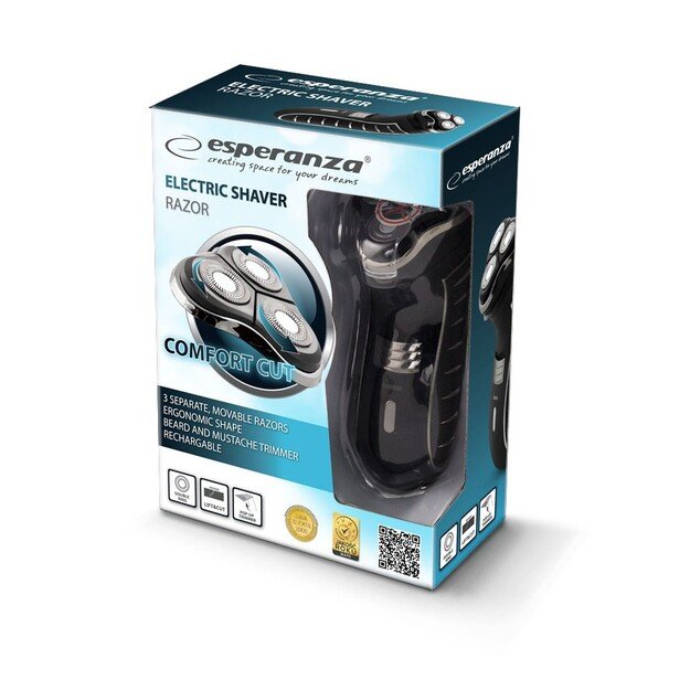 Shaver Esperanza Razor EBG002K (black color)