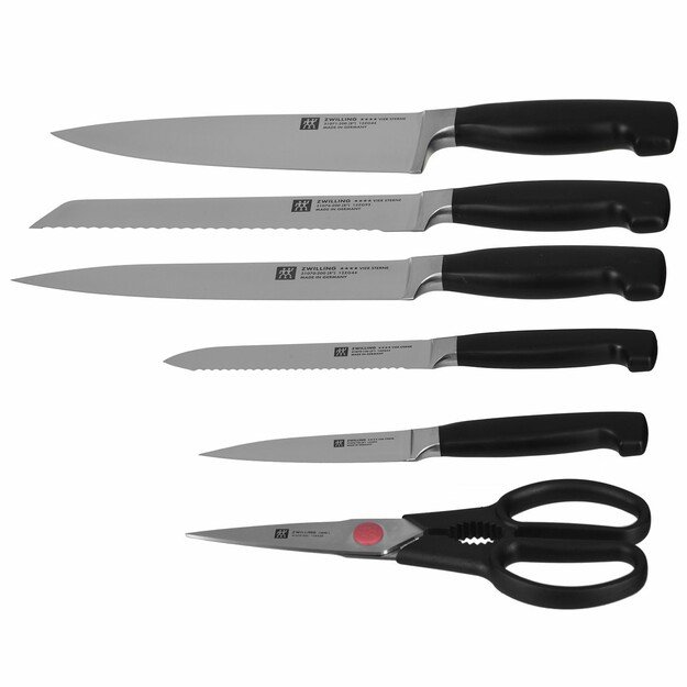 Knife Set ZWILLING Four Star 35145-000-0 (Knife block, Knife x 5, Scissors)