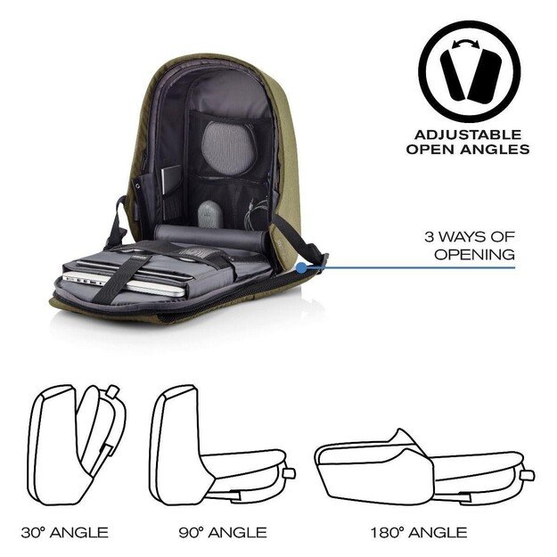 XD DESIGN BACKPACK BOBBY HERO REGULAR GRN P705.297