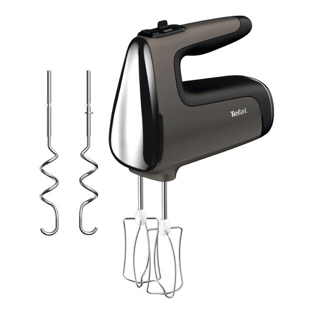 Tefal Powermix Silence HT654E38 mixer Stand mixer 600 W Black, Grey
