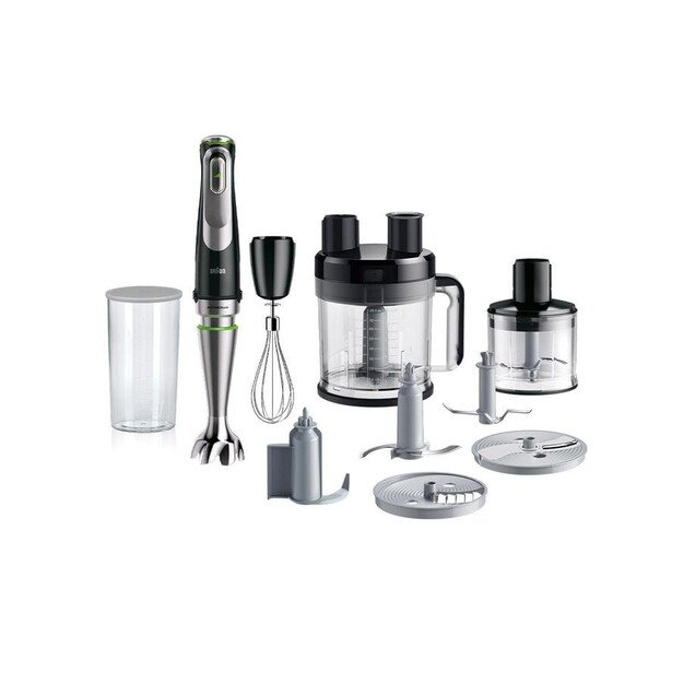 Braun MultiQuick 9 MQ9195XLI | Hand Blender | 1200 W | Number of speeds 3 | Black/Stainless Steel