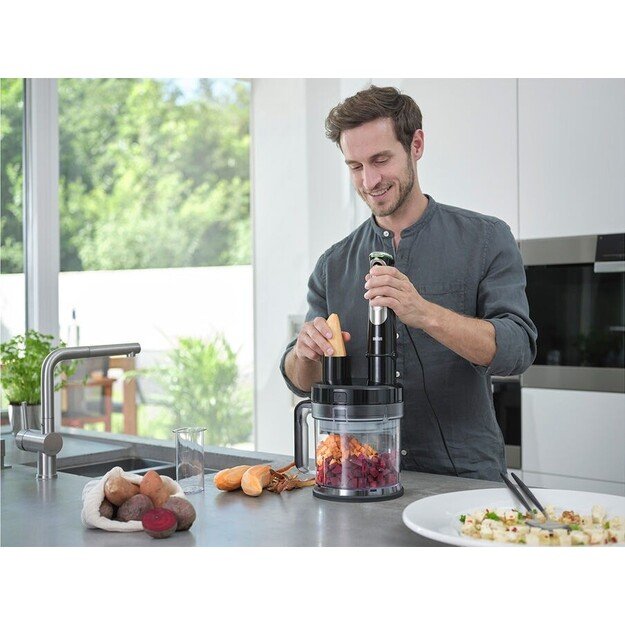 Braun MultiQuick 9 MQ9195XLI | Hand Blender | 1200 W | Number of speeds 3 | Black/Stainless Steel
