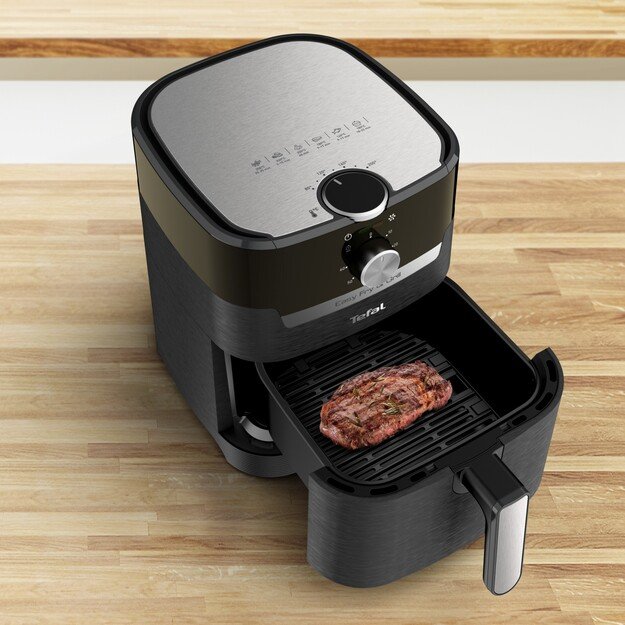 TEFAL | Fryer Easy Fry and Grill | EY501815 | Power 1550 W | Capacity 4.2 L | Black