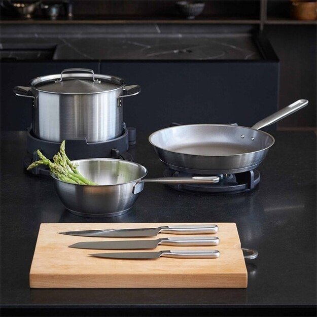 FISKARS FRYING PAN 24cm ALL STEEL PURE (1057595)