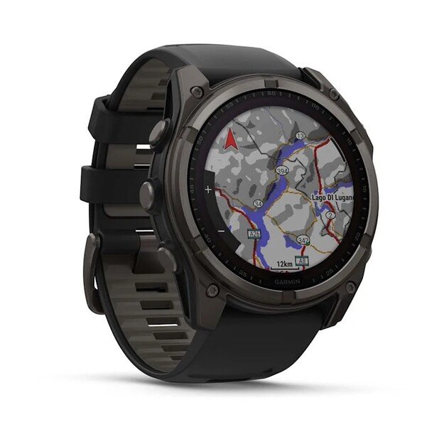 Garmin fenix 8 3.56 cm (1.4 ) 51 mm Digital 280 x 280 pixels Touchscreen Titanium Wi-Fi GPS (satellite)