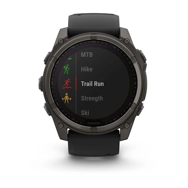 Garmin fenix 8 3.56 cm (1.4 ) 51 mm Digital 280 x 280 pixels Touchscreen Titanium Wi-Fi GPS (satellite)