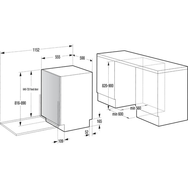 GORENJE GV643E61