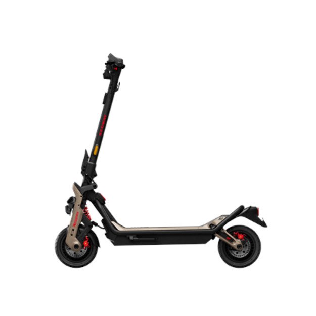 Segway | Superscooter GT3 Pro | Electric Scooter | Max 2 x 3500W W | Up to 80 km/h | 11   | Black and Gold
