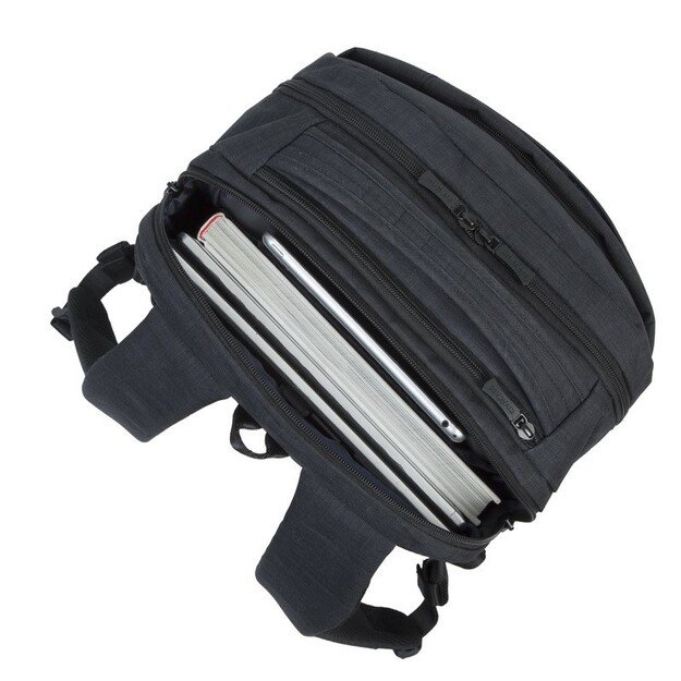 Rivacase 8365 notebook case 43.9 cm (17.3 ) Backpack Black
