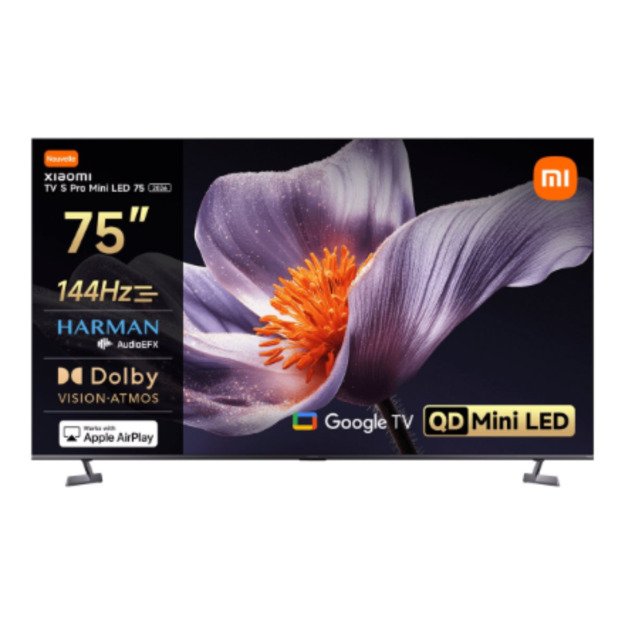TV S Pro Mini LED 75 2026 | Xiaomi 75  | Smart TV | Google TV | 4K UHD (2160p) | Dark Grey
