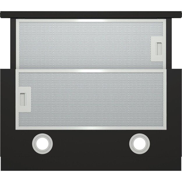 Gorenje TH62E4BG Semi built-in (pull out) Black 450 m&sup3;/h