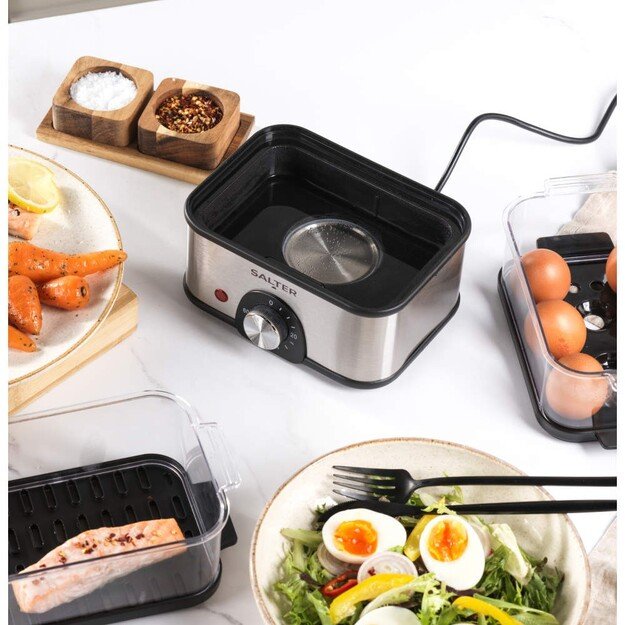Salter EK5885VDE Compact 3-Tier Steamer