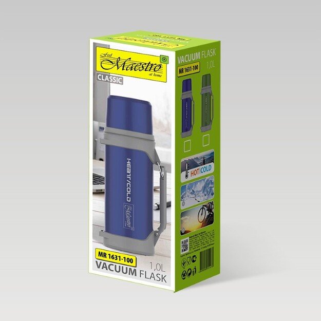 Termosas su rankena Maestro MR-1631-100 blue