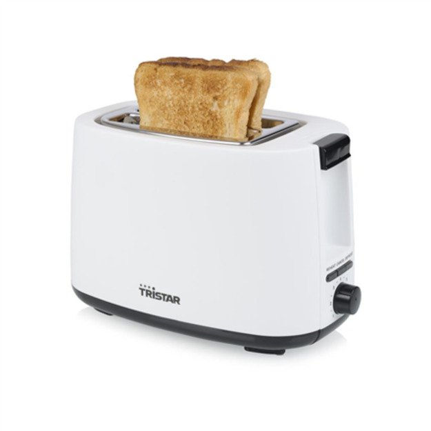 Tristar Toaster | BR-1055 | Power 750 W | Number of slots 2 | Housing material Plastic | White