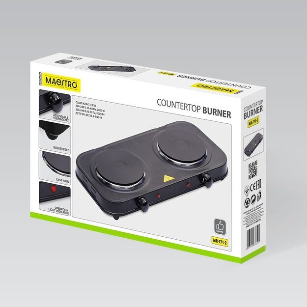 Kaitlentė 2 d. 2000W MR-771-2 MAESTRO