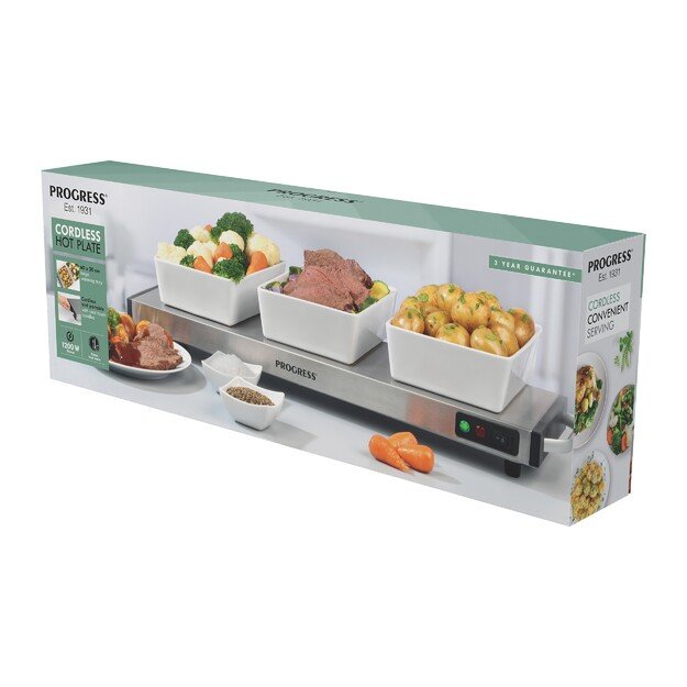 Progress EK2610PVDE Cordless Hot Plate