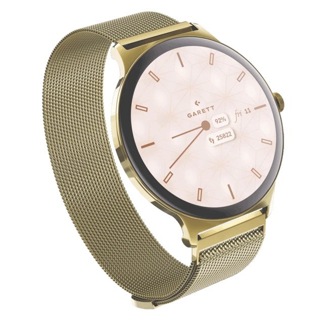 Garett Verona 2 Smartwatch Gold Mesh steel