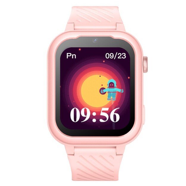 I&scaron;manusis laikrodis  vaikams su lietuvi&scaron;ku meniu Garett Kids Essa 4G Pink