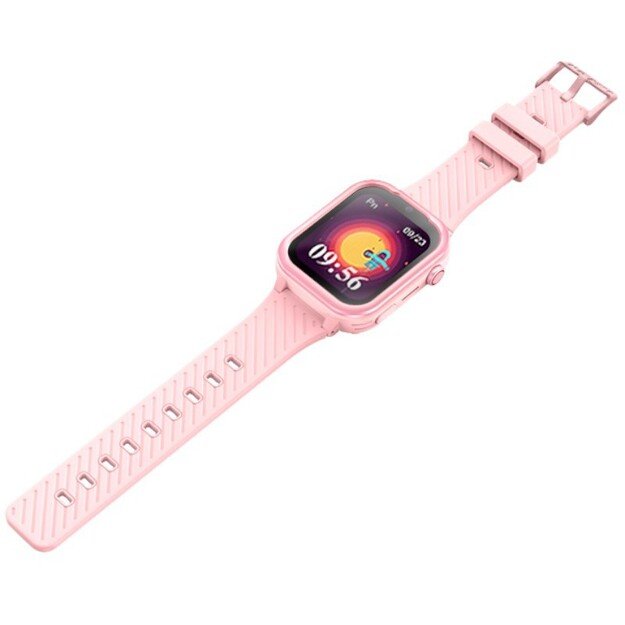 I&scaron;manusis laikrodis  vaikams su lietuvi&scaron;ku meniu Garett Kids Essa 4G Pink