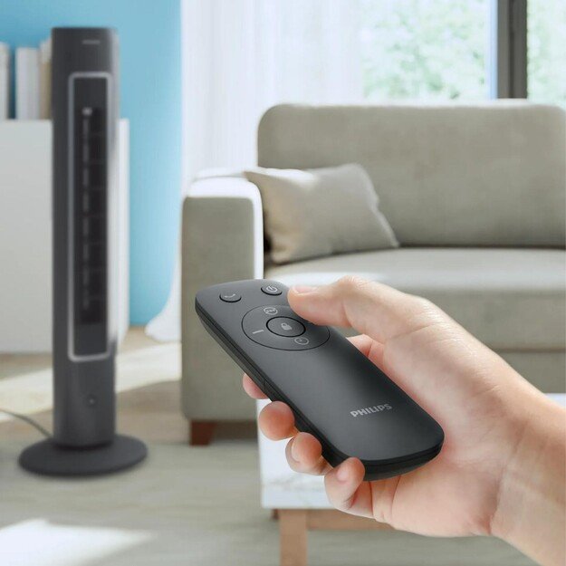 Philips | CX5535/11 | Tower Fan | Dark Gray | Diameter 31 cm | Number of speeds 3 | Oscillation | Yes