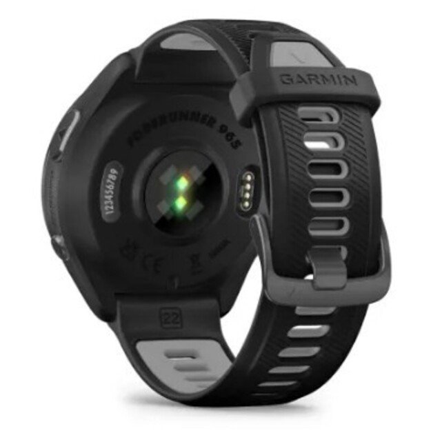 Garmin Forerunner 965 3.56 cm (1.4 ) AMOLED 47 mm Digital 454 x 454 pixels Touchscreen Black Wi-Fi GPS (satellite)