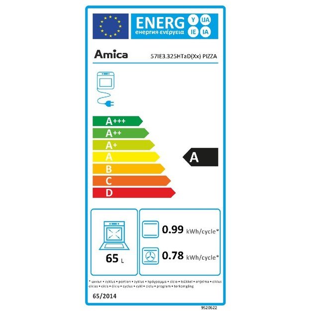 Kitchen AMICA 57IE3.325HTaD(Xx) PIZZA