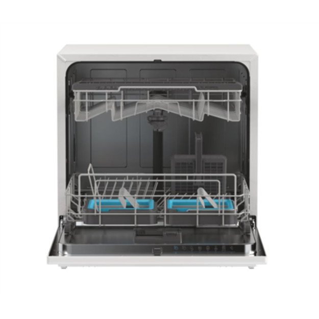 Candy Dishwasher | CP 8F9FFW | Free-standing | Width 55 cm | Number of place settings 8 | Number of programs 8 | Energy efficien