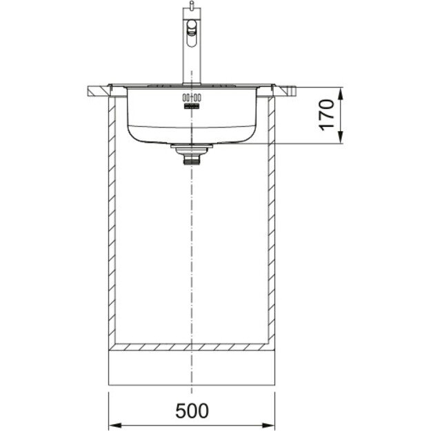 FRANKE Rondo ROL 610-39, 101.0734.373 1