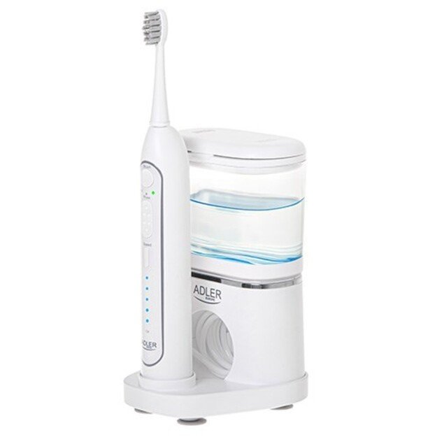 Sonic toothbrush with irrigator 2-in-1 Adler