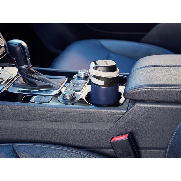 Leifheit 03247 travel mug 350 ml Black, Blue Stainless steel 5