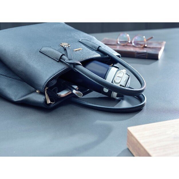 Leifheit 03247 travel mug 350 ml Black, Blue Stainless steel 3