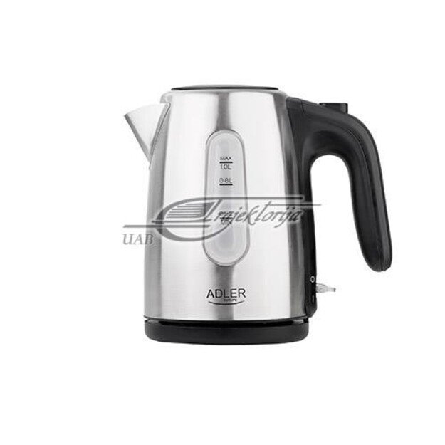Kettle electric Adler AD 1273 (1200W 1l, silver color)