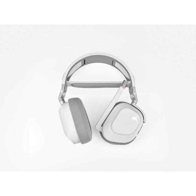 Corsair HS80 RGB Headset Wireless Head-band Gaming White