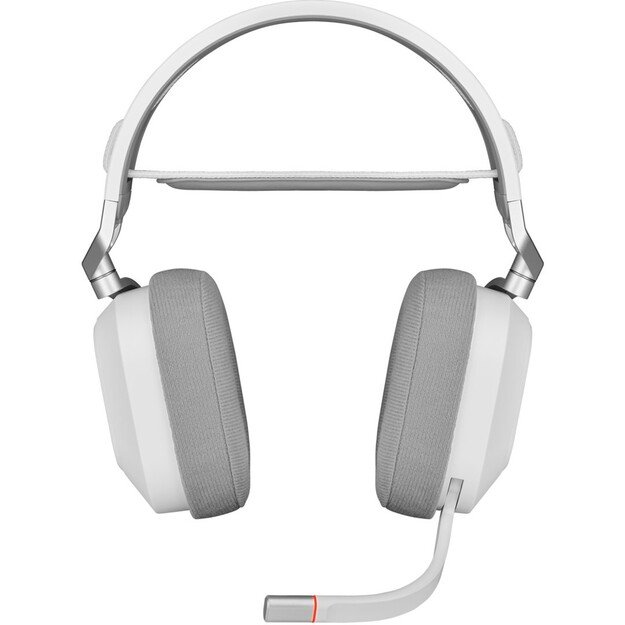 Corsair HS80 RGB Headset Wireless Head-band Gaming White