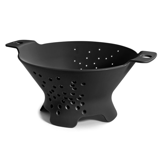 Colander 25 cm, black, Create Collection