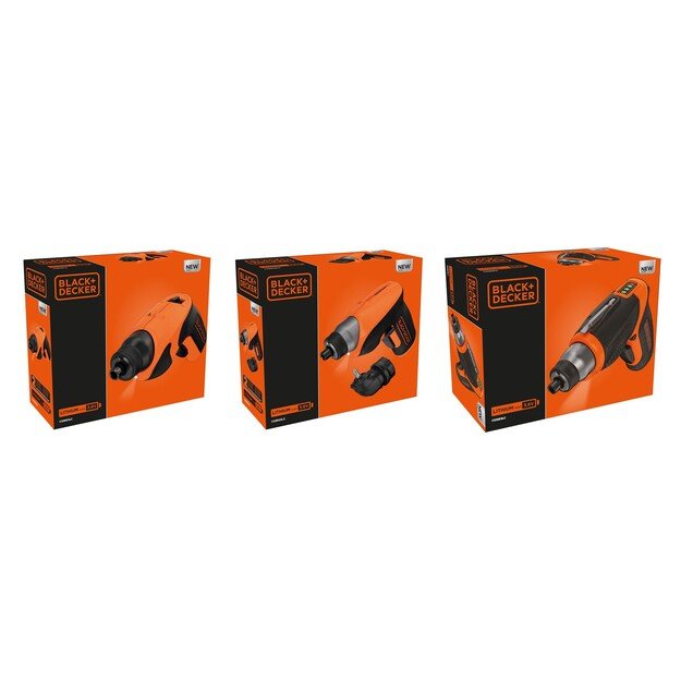 BLACK & DECKER | Cordless Screwdriver | BDCS3652LC-QW | 1.5 Ah | Lithium-Ion (Li-Ion)