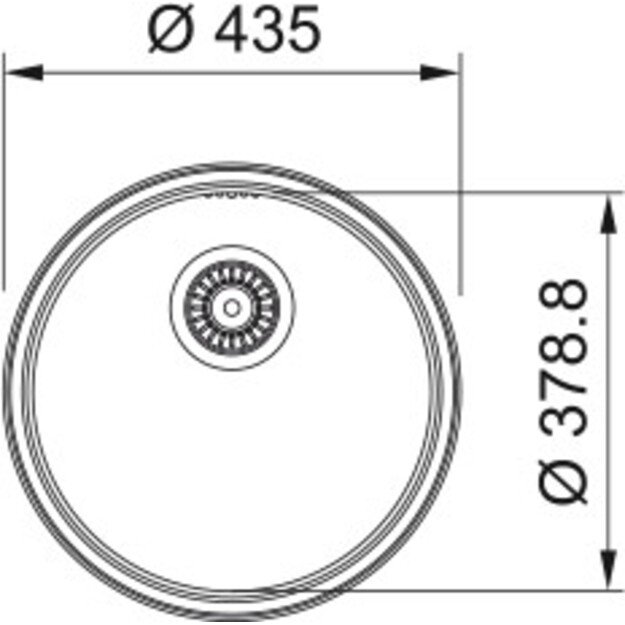 FRANKE Rondo ROX 610/110-38, 101.0725.057 1