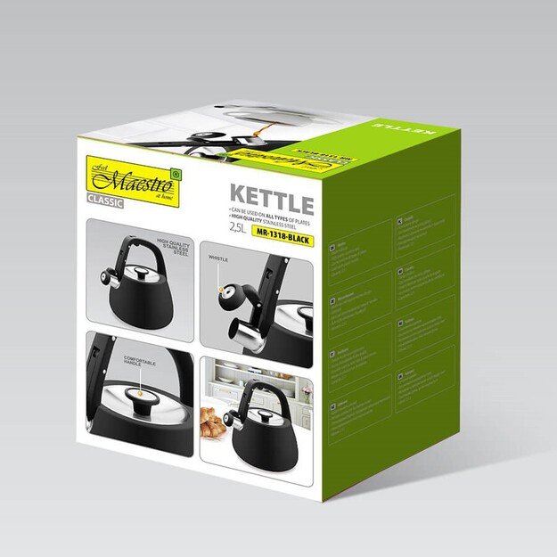 Virdulys neelektrinis Maestro MR-1318 black 1