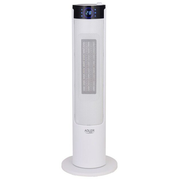 Adler | Tower Fan Heater with Humidifier | AD 7730 | Ceramic | 2200 W | Number of power levels 2 | Suitable for rooms up to 25 m