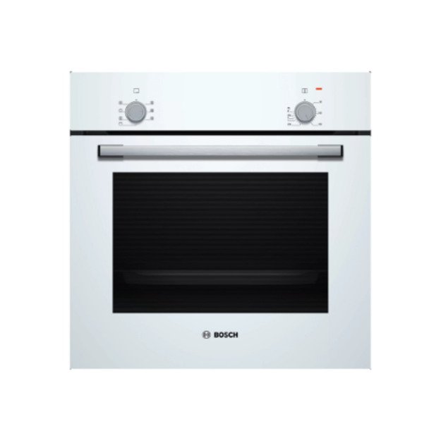Bosch Oven | HBF010BV1S | 66 L | Electric | Manual | Control knob | Height 59.5 cm | Width 59.4 cm | White