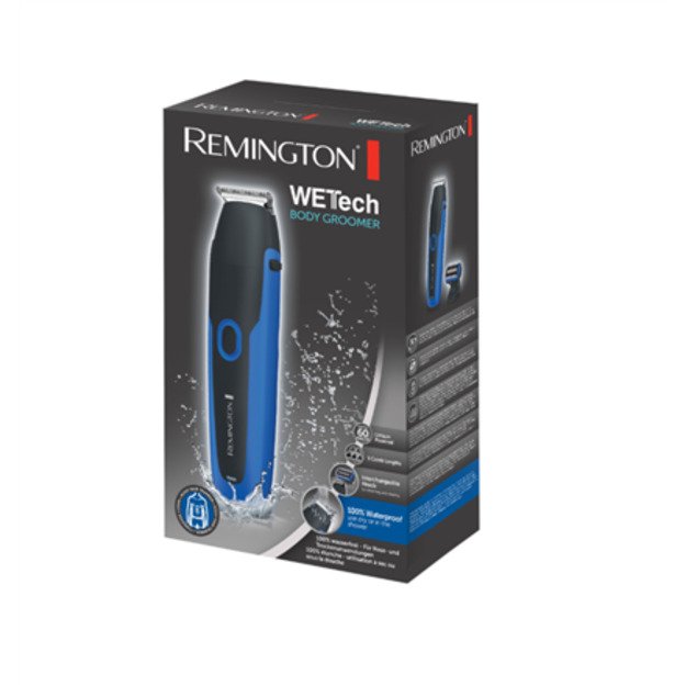 Remington | Body Trimmer | BHT6256 WETech | Cordless | Wet & Dry | Number of length steps 5 | Blue/Black 1