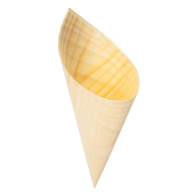 Bamboo cone, 6.5x16.5 cm, 50 pcs